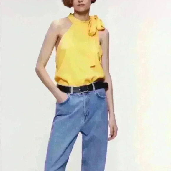 Zara bow halter NWOT - Picture 1 of 6